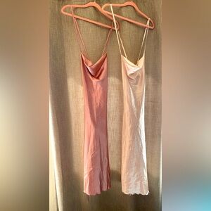 Satin Dress Size Medium, Ties in the back